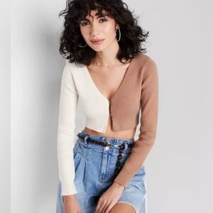 Wild Fable Two Tone Cardigan